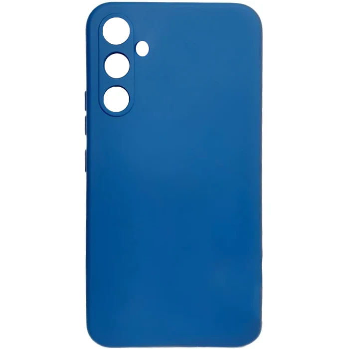 Чохол Full Silicone for Samsung A346 (A34) Dark Blue