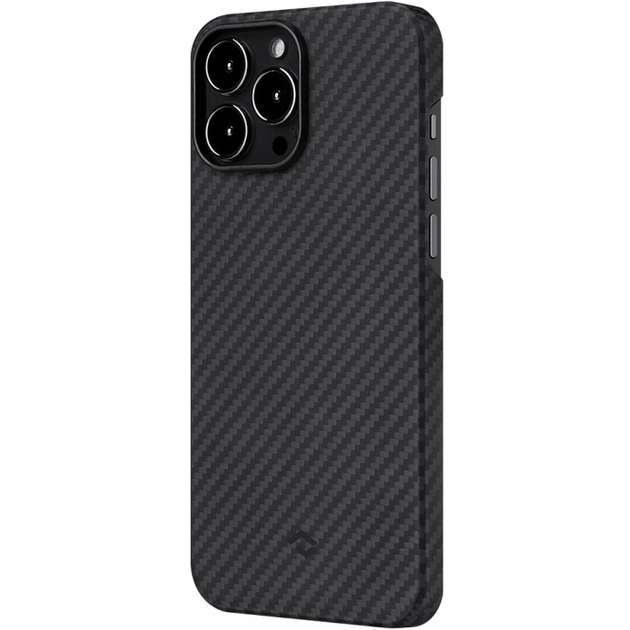 Чохол Pitaka MagEZ Case 2 Twill Black/Grey for iPhone 13 Pro Max (KI1301PM)