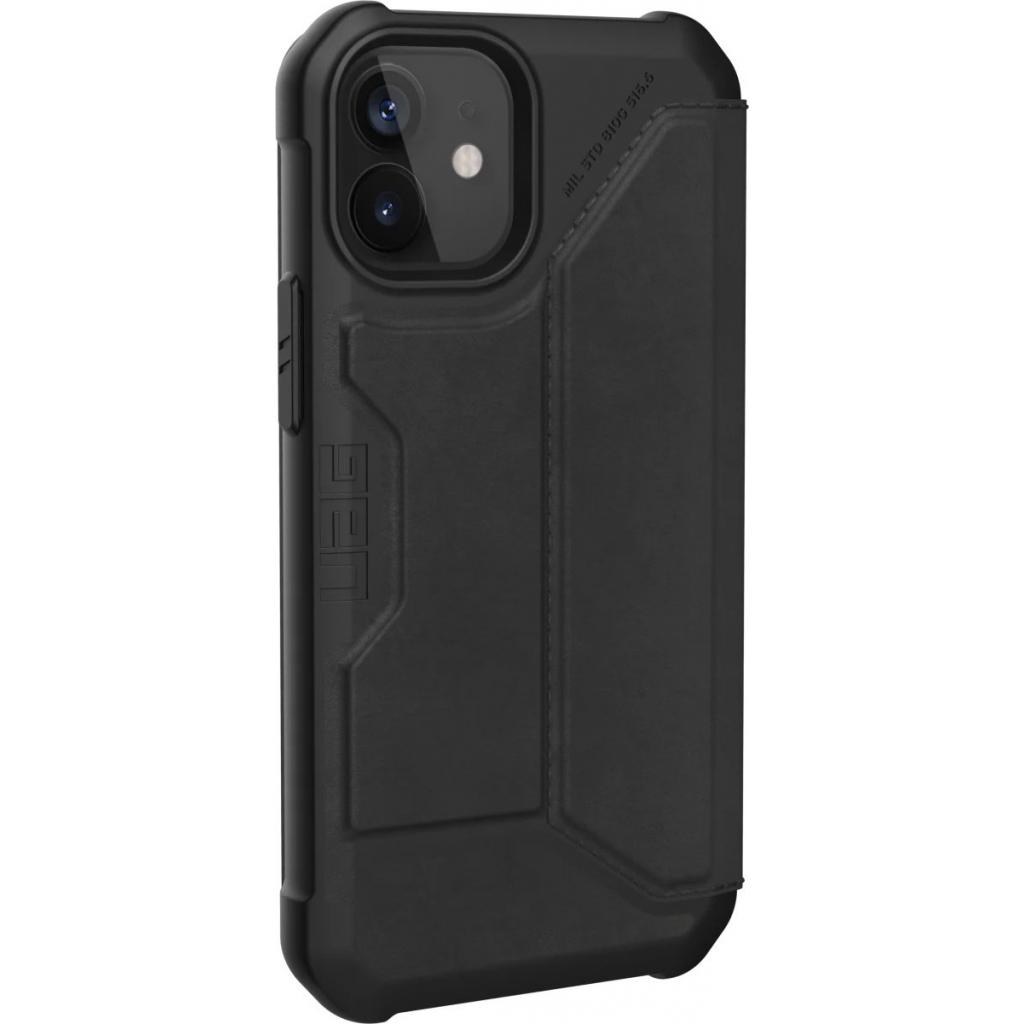 Чохол UAG для Apple iPhone 12 Mini Metropolis, Leather Black