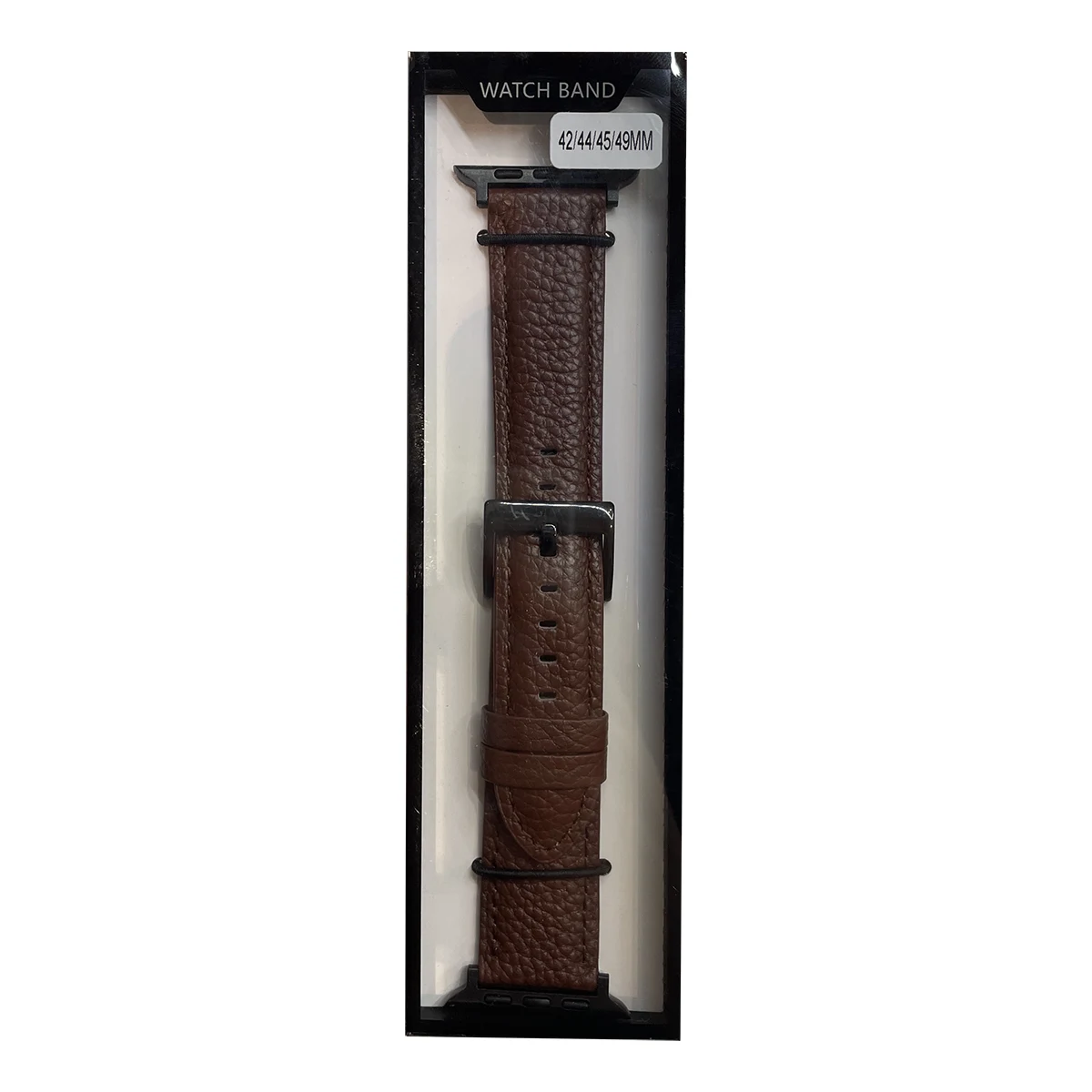 Ремінець Genuine Leather Watch Band Watch 49/45/44/42 mm (Brown)