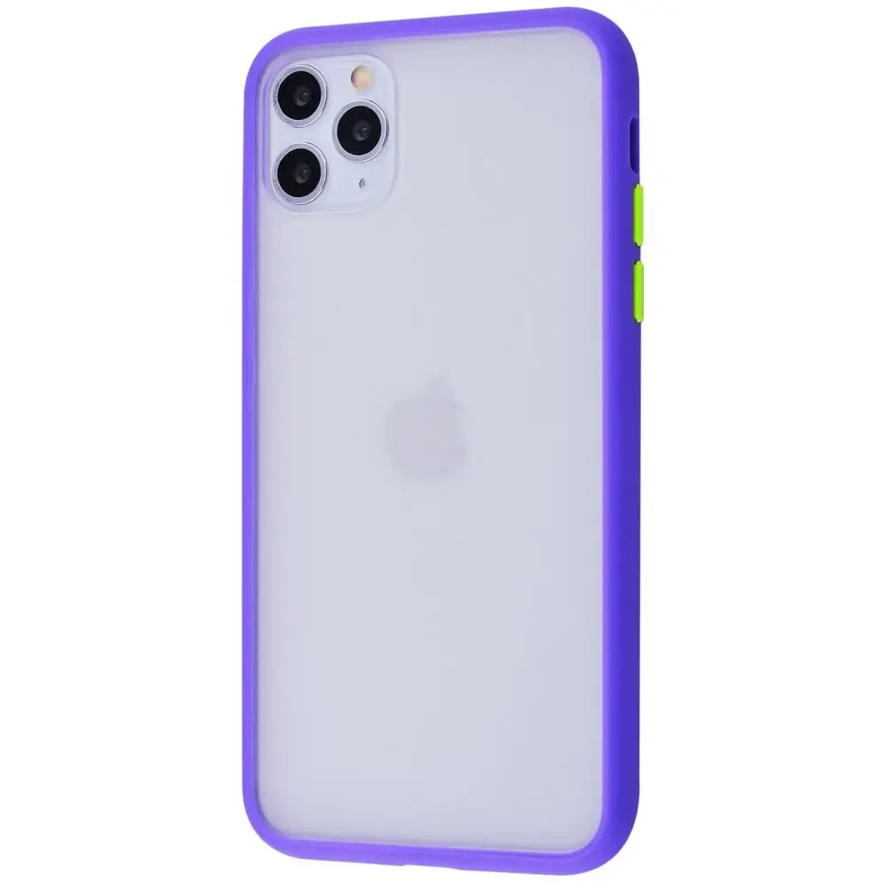 Чохол MaiKai Matte Color Case for iPhone 11 Pro - Purple