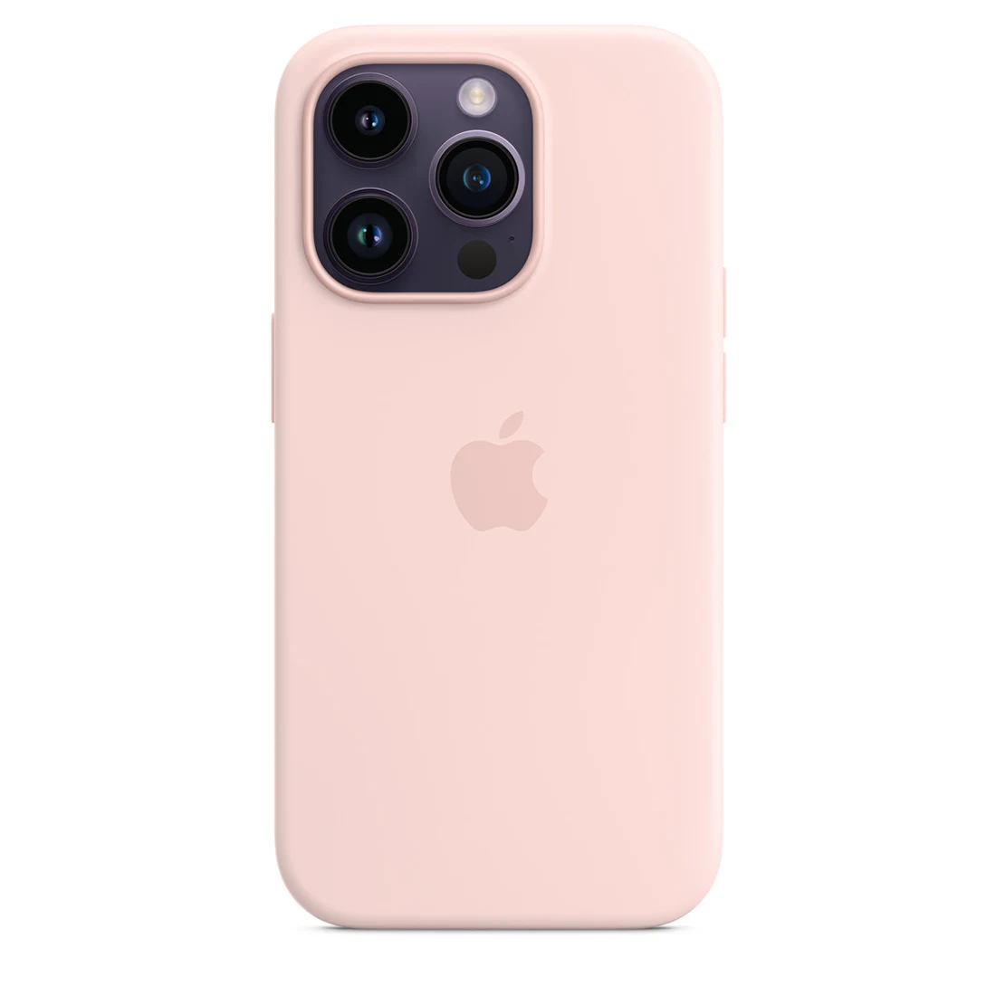 Чохол Apple для iPhone 14 Pro Silicone Case with MagSafe Chalk Pink (MPTH3)