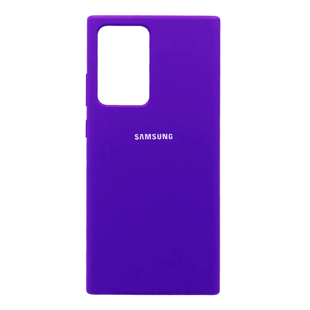 Чохол Silicone Case для Samsung Note 20 Ultra - Violet