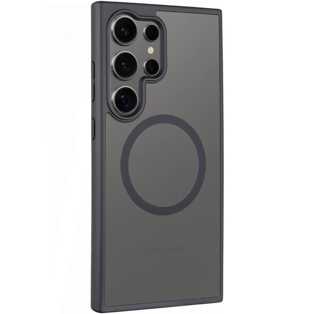 Чохол Ummi Colorful with MagSafe для Samsung Galaxy S26 Ultra (Чорний / Black)