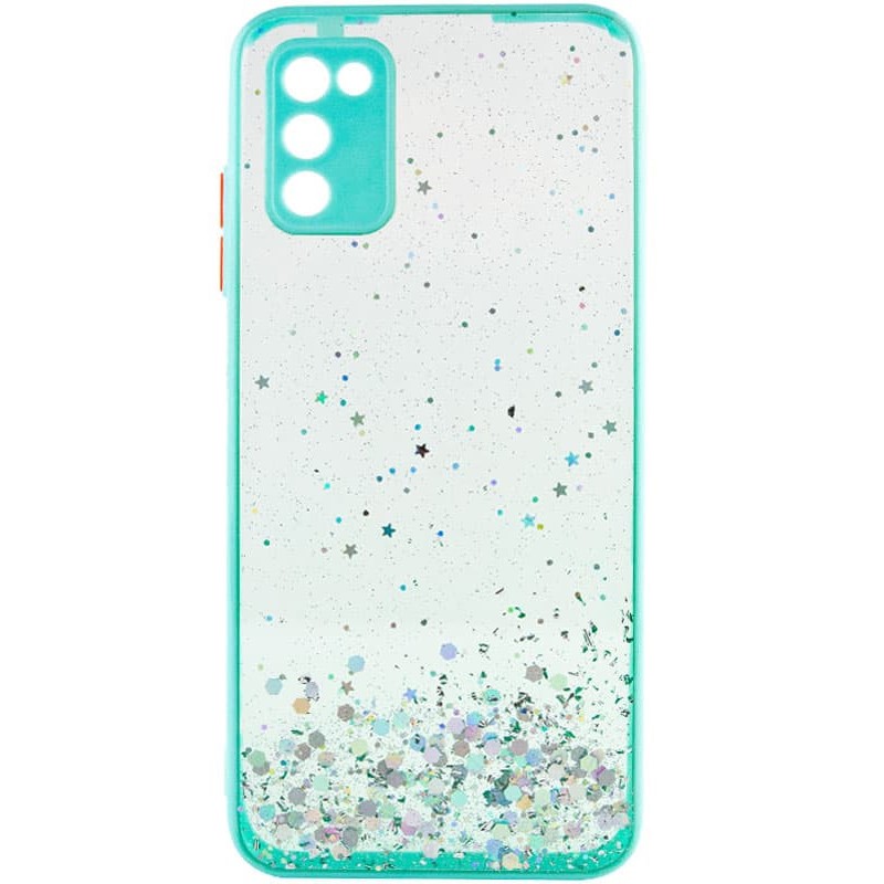 Чохол MaiKai Star Glitter Samsung Galaxy S21 FE (Бюрюзовий)