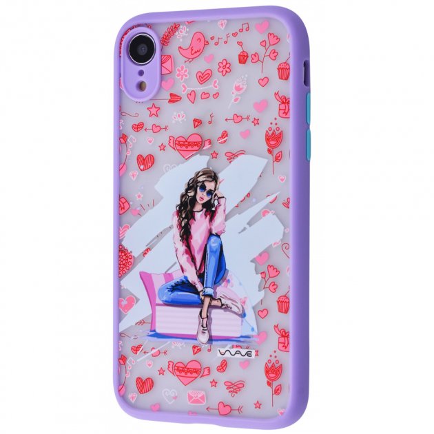 Чохол WAVE Cartoon Case (PC+TPU) iPhone Xr (heart overload)