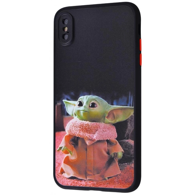 Чохол Game Heroes Case (PC+TPU) iPhone Xs Max (йода)