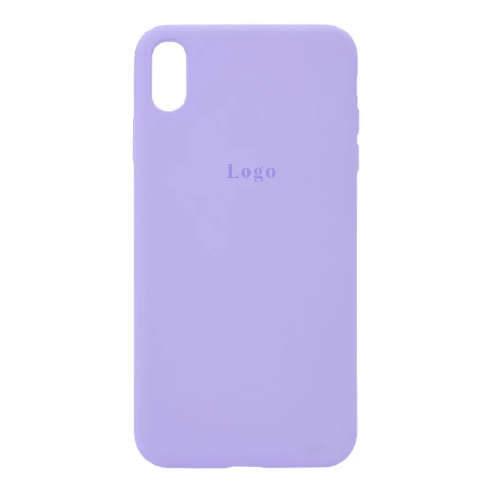 Чохол MaiKai Silicone для iPhone Xr - Lilac Cream