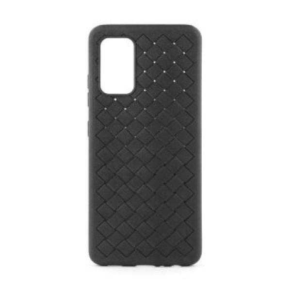 Чохол Silicone Weaving Case Samsung A52 (A525) (чорний)