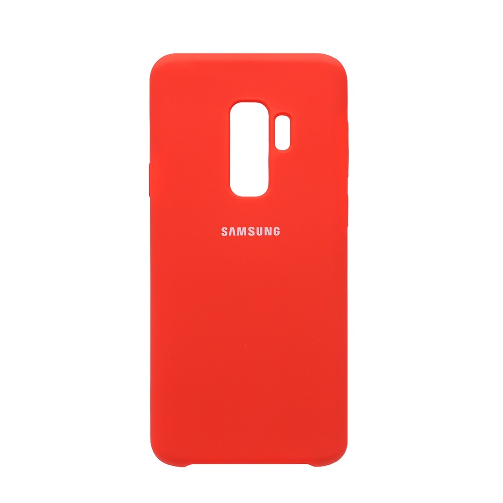 Original Silicone Case for Samsung G965 (S9 Plus) - Red