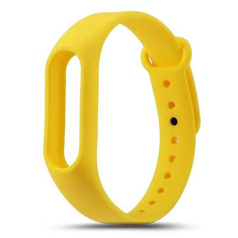 Силіконовий ремінець для Xiaomi Mi Band 2 - Yellow