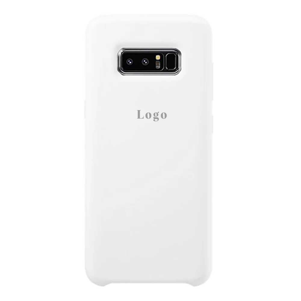 Чохол Silicone Case для Samsung Note 8 - White