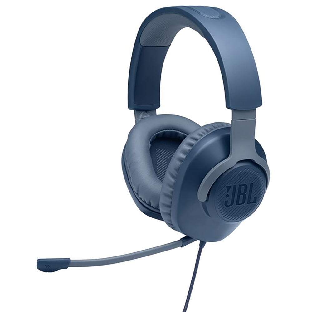 Навушники JBL QUANTUM 100 Blue (JBLQUANTUM100BLU)