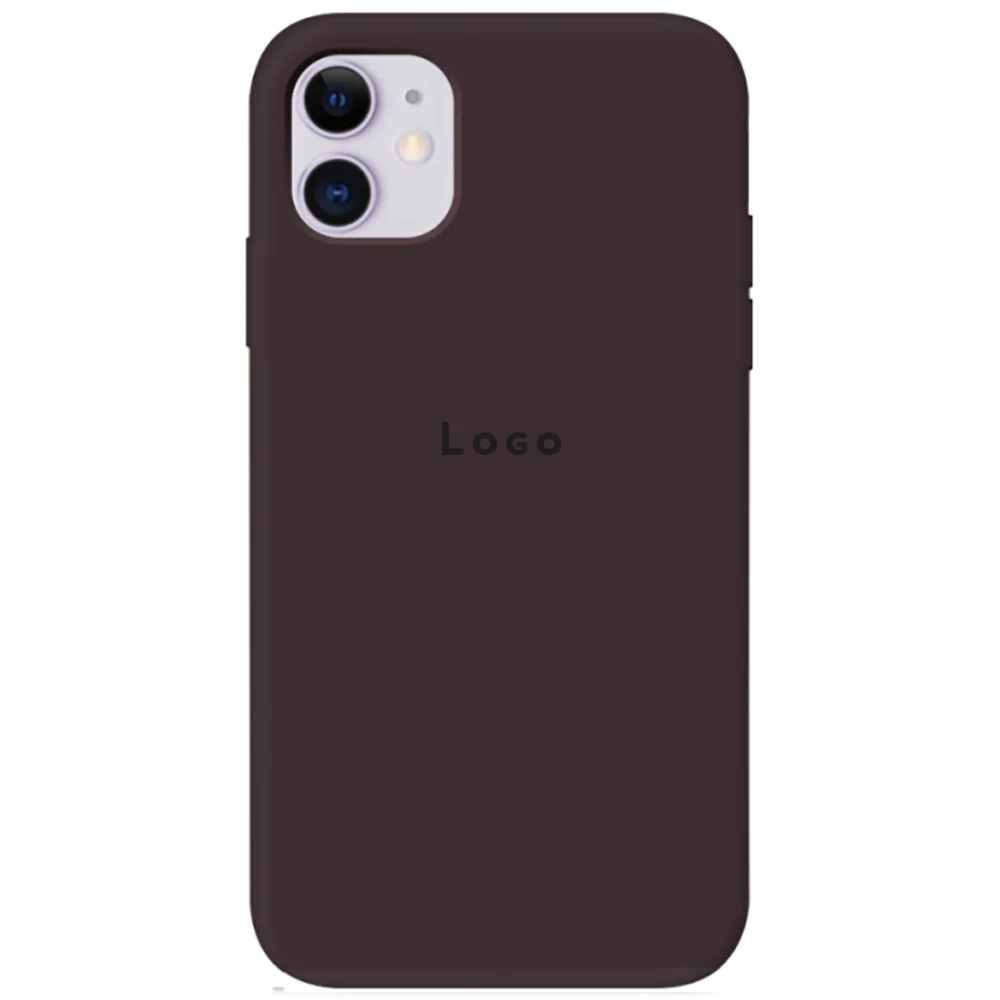 Чохол Silicone Case Full Cover iPhone 13 (cocoa)