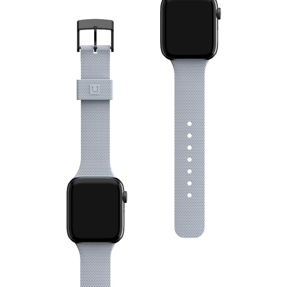 Ремінець UAG [U] для Apple Watch 42/44 Dot Silicone, Soft Blue