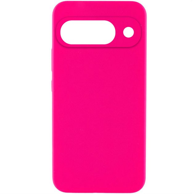 Чохол Silicone Cover Lakshmi Full Camera (AAA) для Google Pixel 9 (Рожевий / Barbie pink)