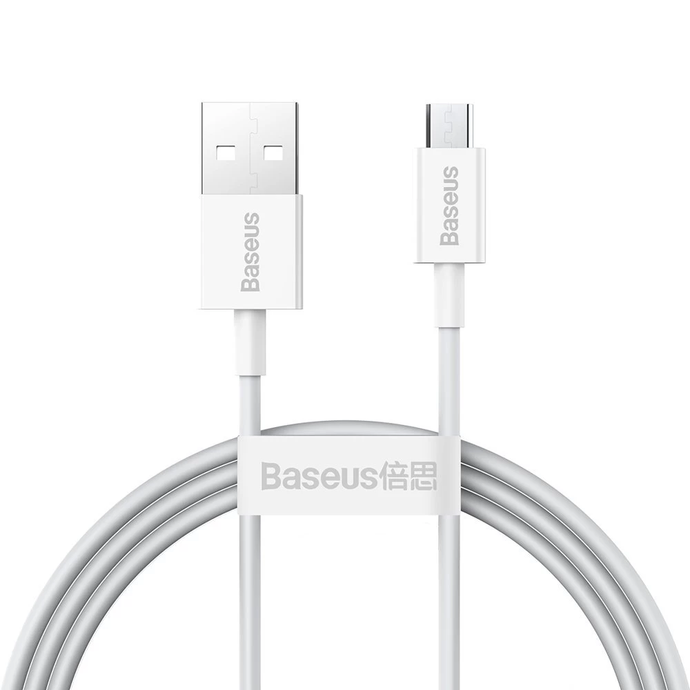 Кабель Baseus Superior Series Fast Charging Micro USB 2A (1m) (білий)