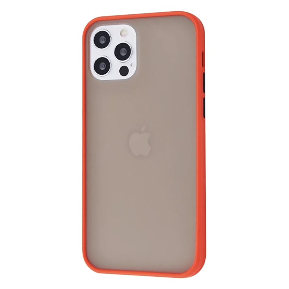 Чохол Shadow Matte Case (PC+TPU) for iPhone 12/12 Pro - Red