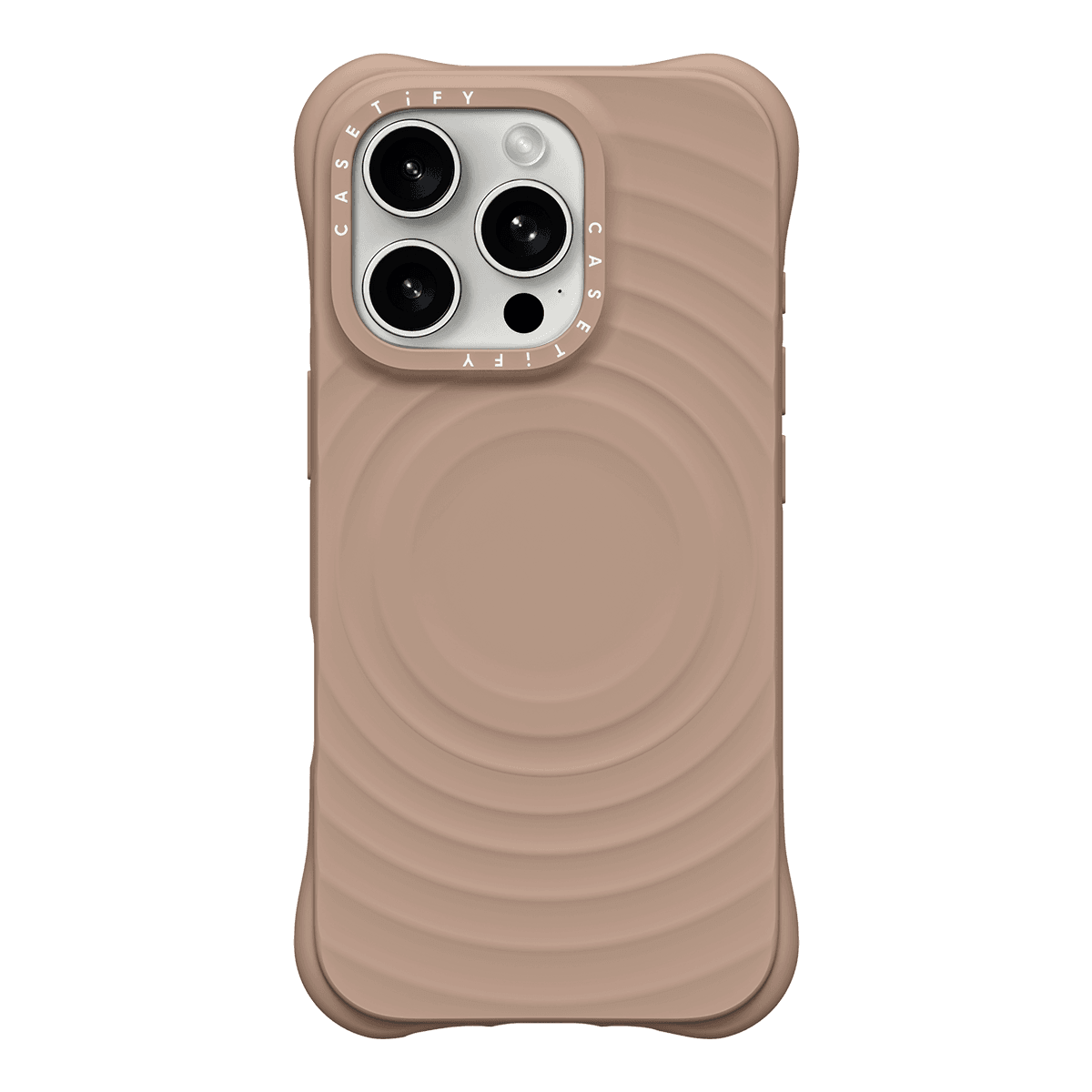 Чохол Casetify Silicone Case with MagSafe for iPhone 16 Pro Max, Amber Brown (OEM)