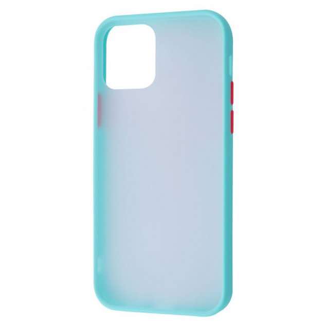 Чохол Shadow Matte Case (PC+TPU) for iPhone 12/12 Pro - Mint Green