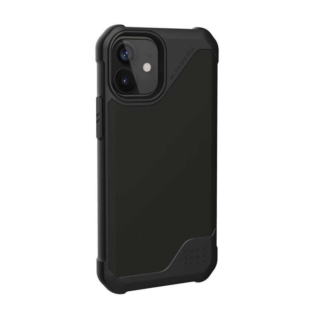 Чохол UAG для Apple iPhone 12 Mini Metropolis LT(PU), SATN Black