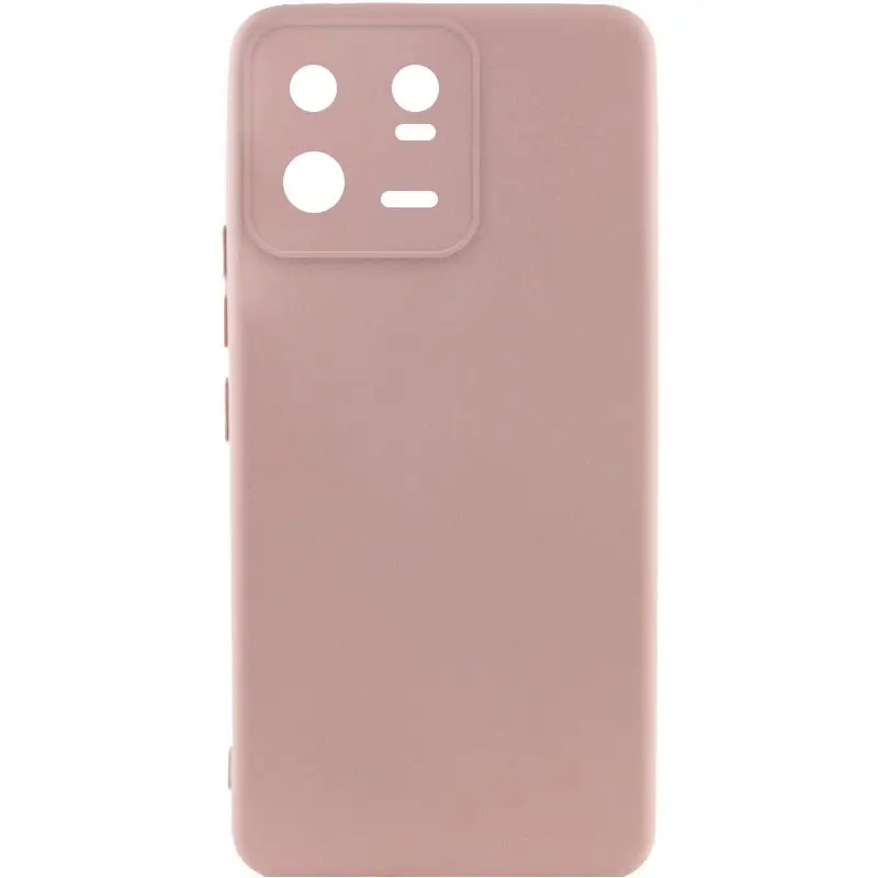 Чохол Silicone Cover Lakshmi Full Camera (A) для Xiaomi 13 Pro (Рожевий/Pink Sand)