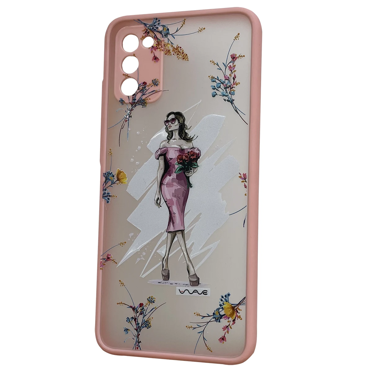 Чохол WAVE Cartoon Case (PC+TPU) для Samsung Galaxy A02s (bling date)