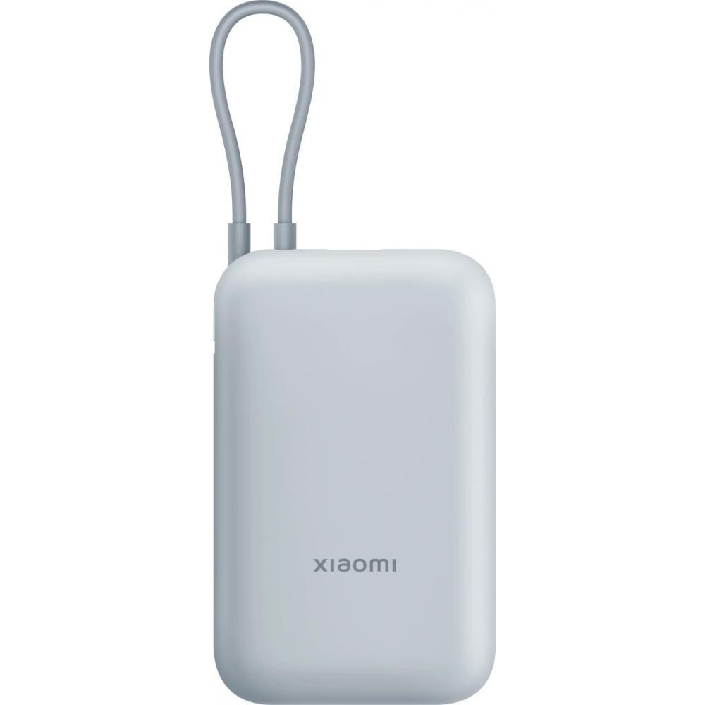 Зовнішній АКБ Xiaomi 10000mAh (Integrated Cable) (BHR9073GL) Синій