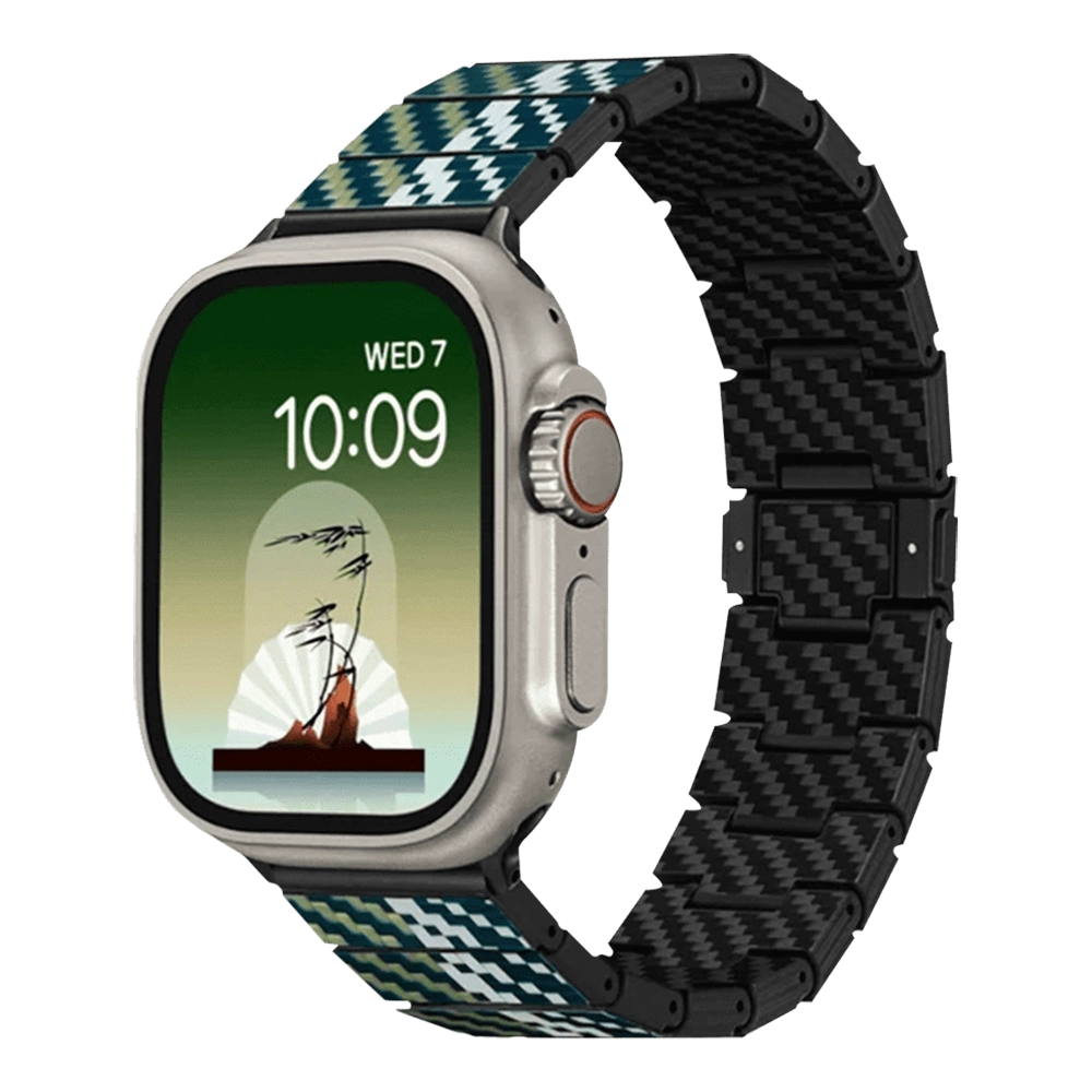 Ремінець Pitaka Chroma Carbon Band Poetry of Things Wind for Apple Watch 49/45/44mm (AWB2305)