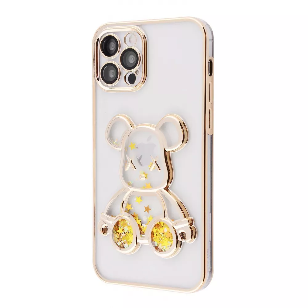 Чохол Shining Bear Case iPhone 13 Pro (золото)