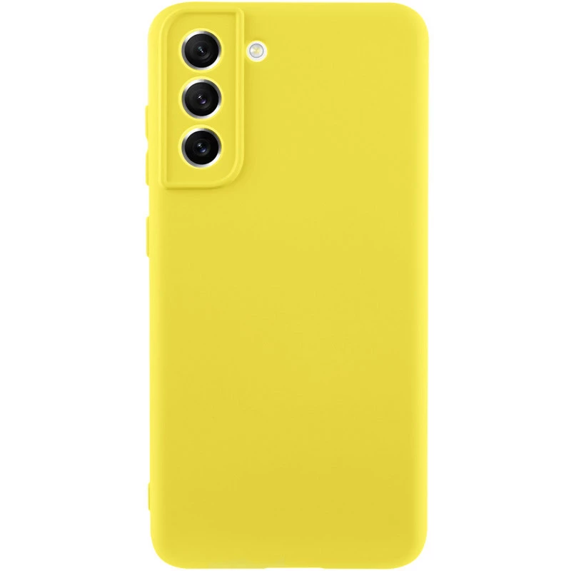Чохол Silicone Cover Lakshmi (AAA) для Samsung Galaxy S21 FE (Жовтий / Yellow)