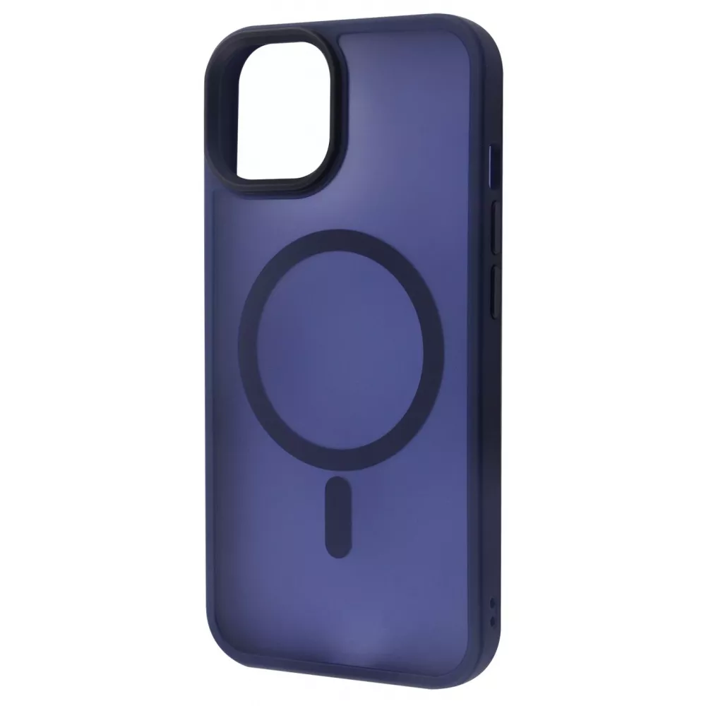 Чохол WAVE Matte Insane Case with MagSafe iPhone 11 (темно-синій)