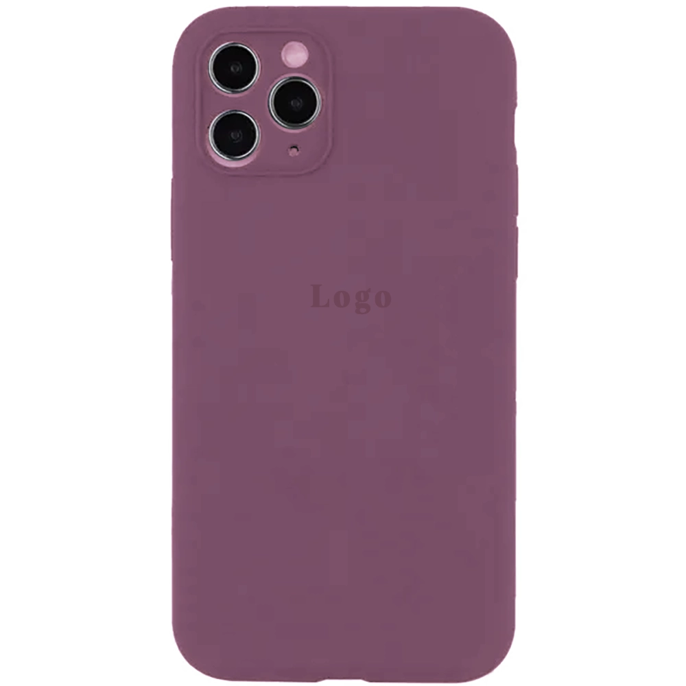 Чохол Silicone Case for iPhone 11 Pro Max (With Camera Lens Protection) - Violet