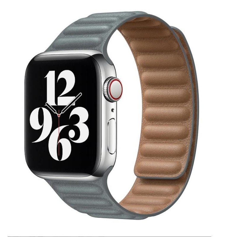 Ремінець Leather Link для Apple Watch 42mm/44mm - Gray