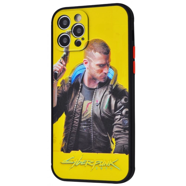 Чохол Game Heroes Case (PC+TPU) iPhone 12 Pro Max (кіберпанк)