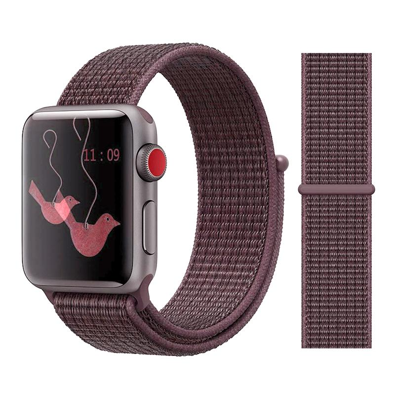 Ремінець Nylon для Apple Watch 38mm/40mm - Purple Smoke