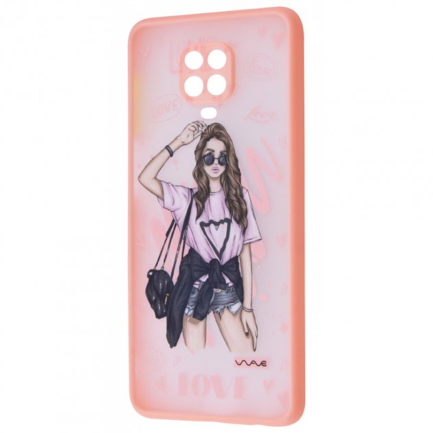 Чохол WAVE Cartoon Case(PC+TPU) for Xiaomi Redmi Note 9 (mood love)