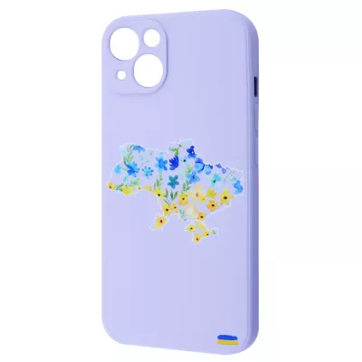 Чохол WAVE Ukraine Edition Case iPhone 13 (мапа україни)