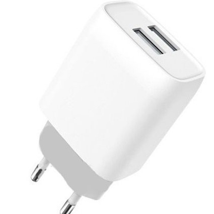 МЗП Xo L57 2.4A/2USB + microUSB White