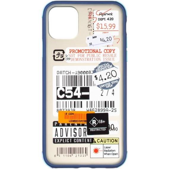 Чохол Mate Crazy Case for iPhone 11 Pro Max Blue