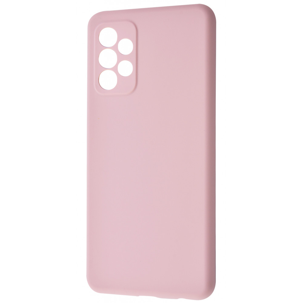 Чохол WAVE Full Silicone Cover Samsung Galaxy A71 (A715) Light Pink