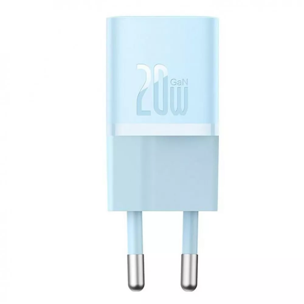 МЗП Baseus GaN5 Mini Fast Charger 20W (Type-C) (синій)