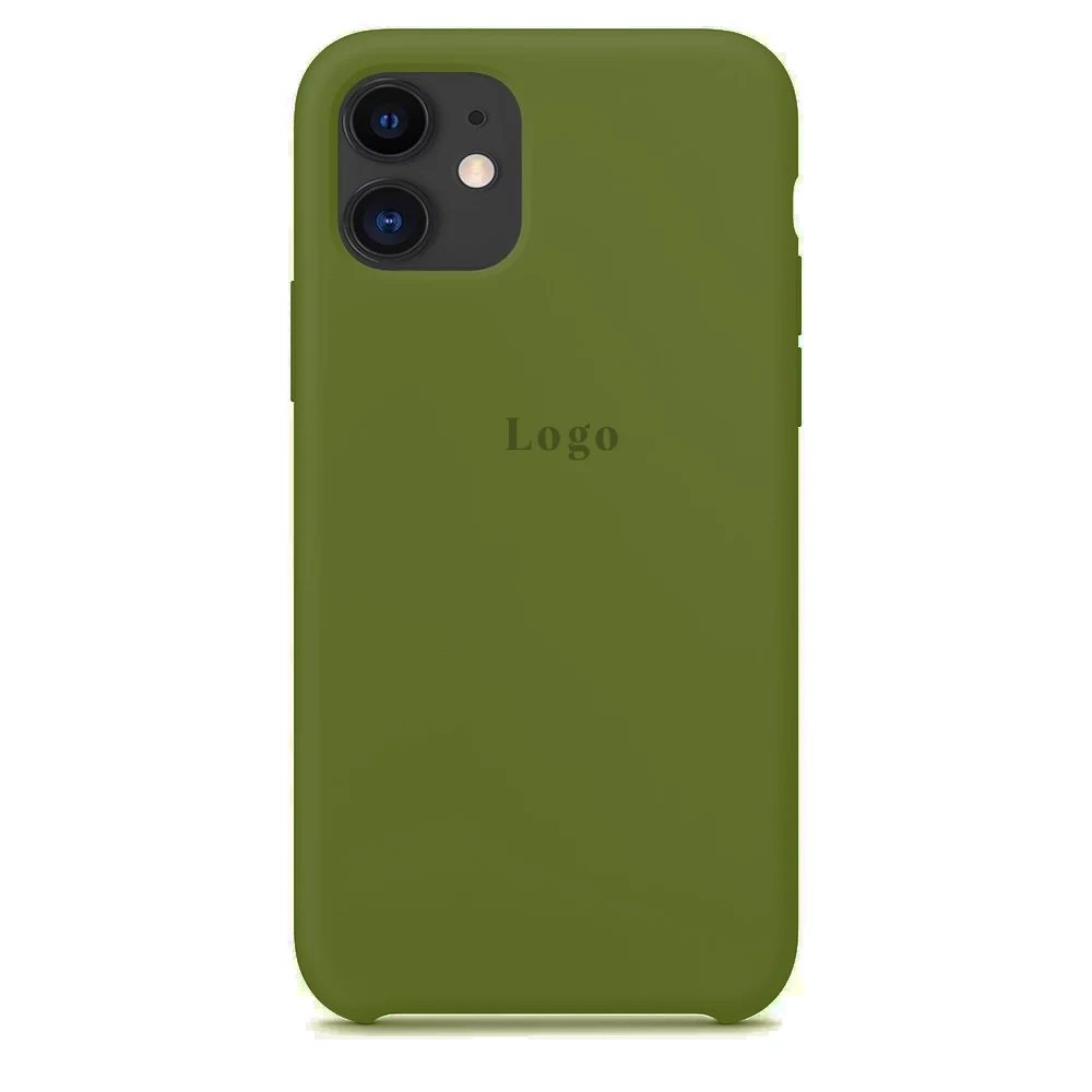 Чохол MaiKai Silicone для iPhone 11 - Pinery Green