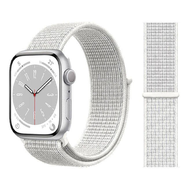 Ремінець Nylon для Apple Watch 38/40/41mm - Summit White