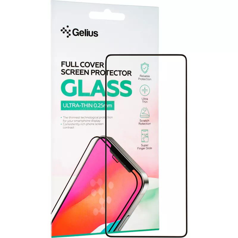 Захисне скло Gelius Full Cover Ultra-Thin 0.25mm for Samsung A736 (A73) Black