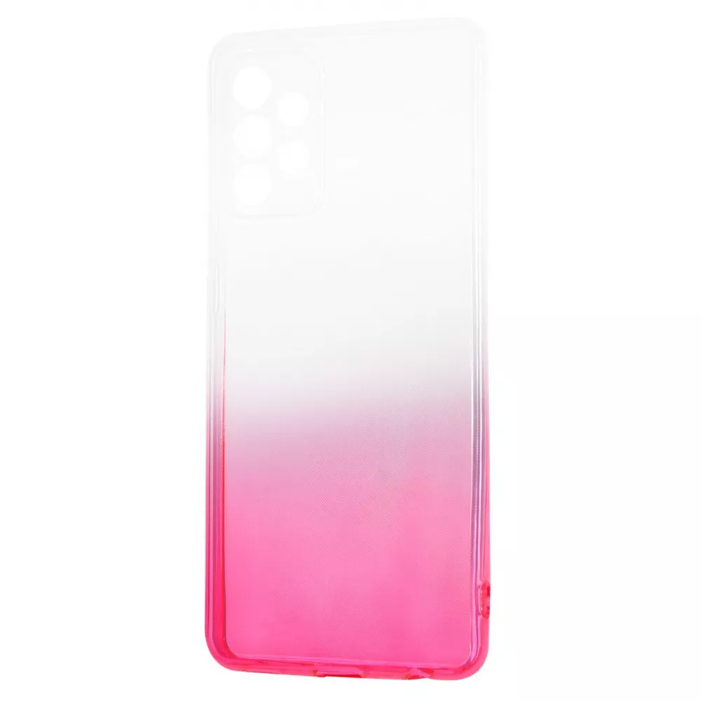 Чохол 0.5mm Gradient Design для Samsung A51 (white/pink)