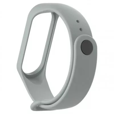 Ремінець Silicone Mi Band 3/4 (сірий)