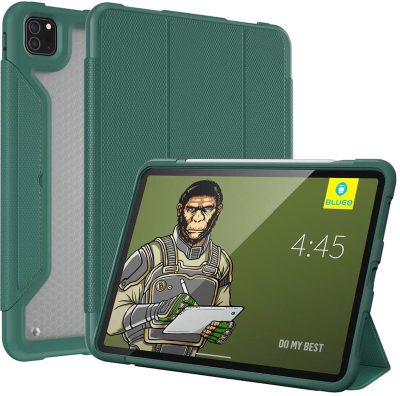 Чохол Blueo Drop Resistance Case with Leather Sheath for iPad Pro 11'' (2020/2021) Green