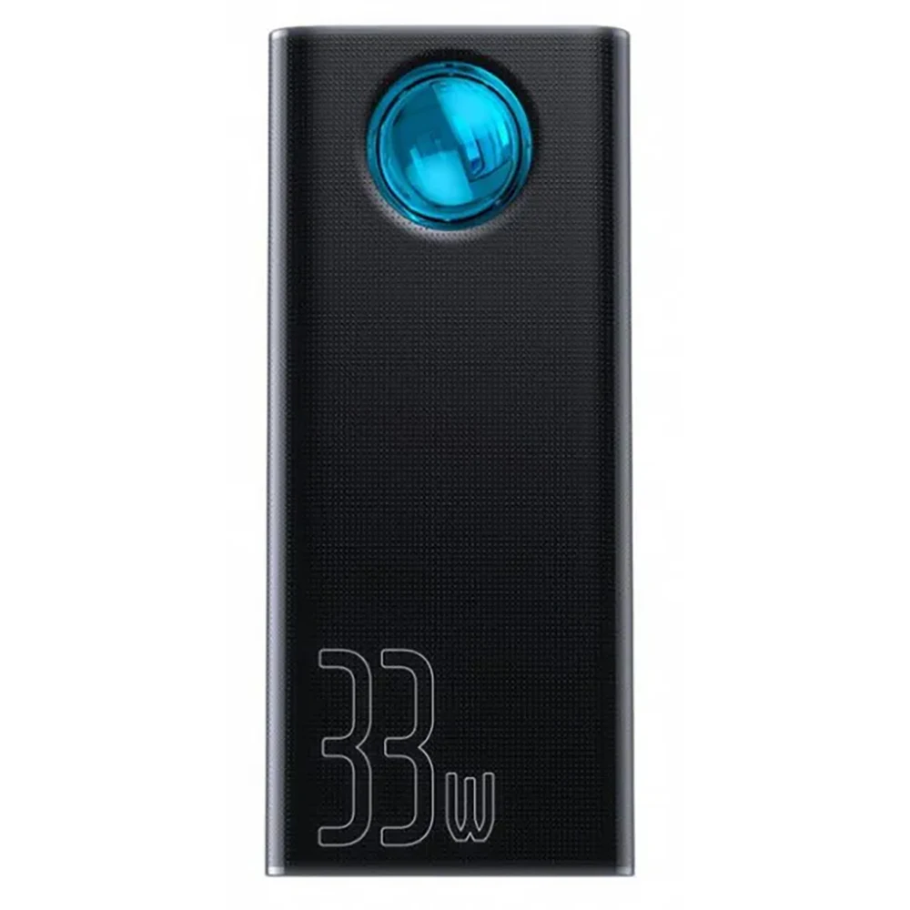 ПБ Baseus Amblight Digital Display 33W (PD3.0+QC3.0) 30000mAh (чорний)