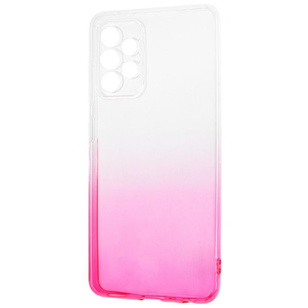 Чохол силіконовий Gradient 0.5mm для Samsung A01 (A015F) White Pink